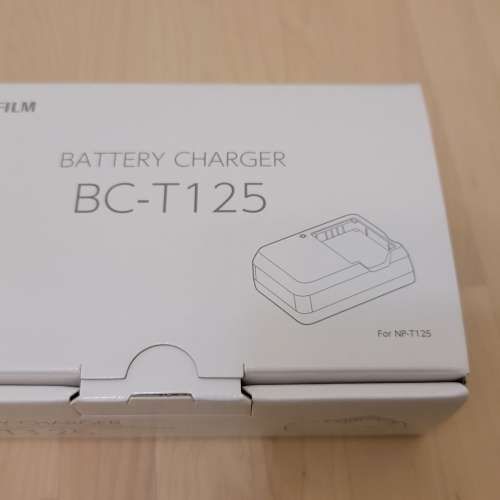 富士 原廠充電器 BC-T125 Battery Charger 合 GFX-50 電池 NP-T125（99%新））