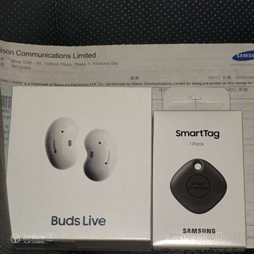 全新行貨Samsung Buds Live 真無線藍牙耳機連SmartTag一年保養