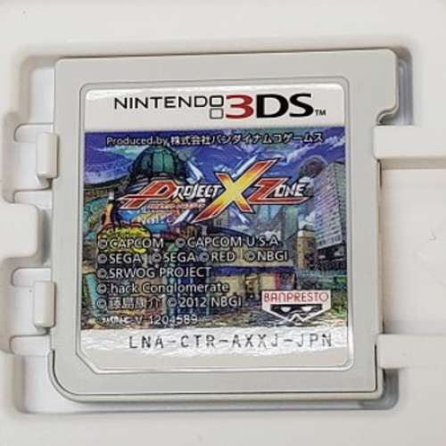 3DS  跨界計畫 Project  X  Zone  日版 SEGA