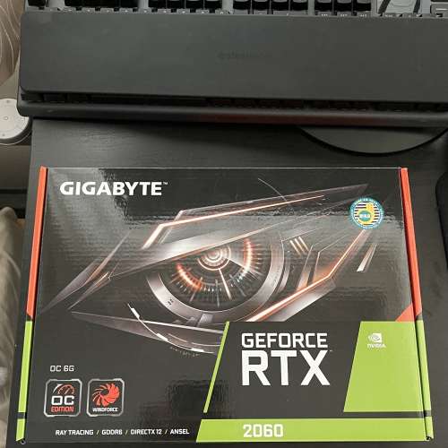 Gigabyte RTX 2060 6GB GDDR6 OC Edition（有單有保）