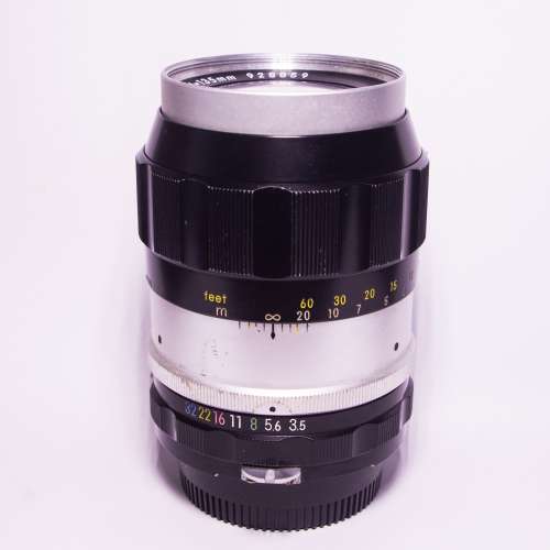 (95新已改AI)Nikon Nikkor-Q  AUTO 135mm f3.5