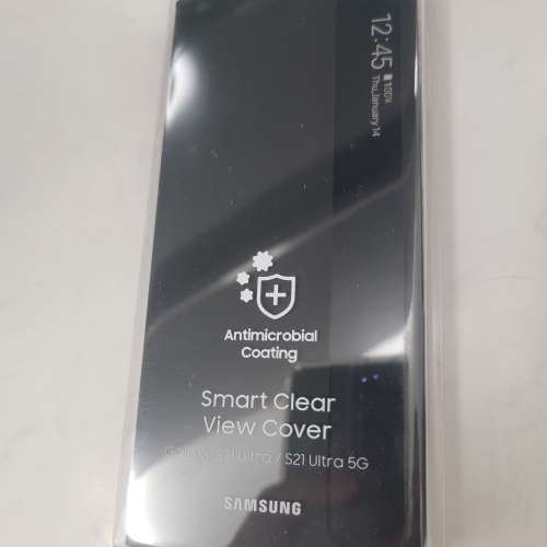 Samsung  Galaxy S21 Ultra 5G 全透視感應保護套  黑色