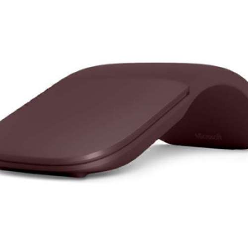 98%New 微軟 Microsoft Surface Arc Mouse 洒紅色
