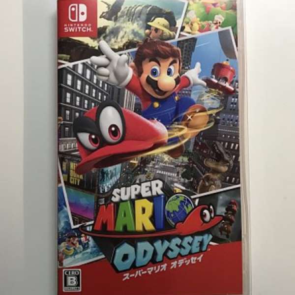 99%新 Mario Odyssey 超級瑪利歐 奧德賽