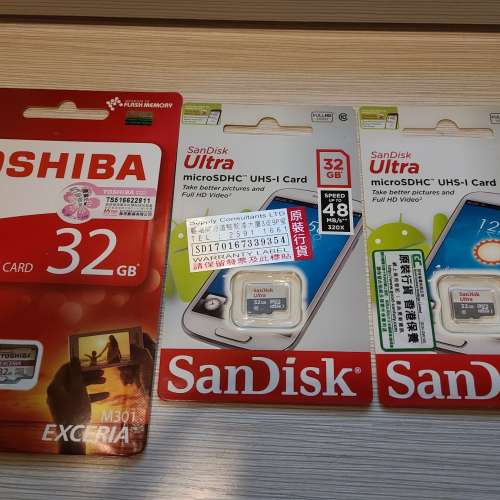 SanDisk Ultra Micro SDHC UHS-I 48MB/s 32GB 100% new