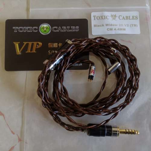 Toxic Cable Black Widow BW26 V2 cm 4.4 mm 線