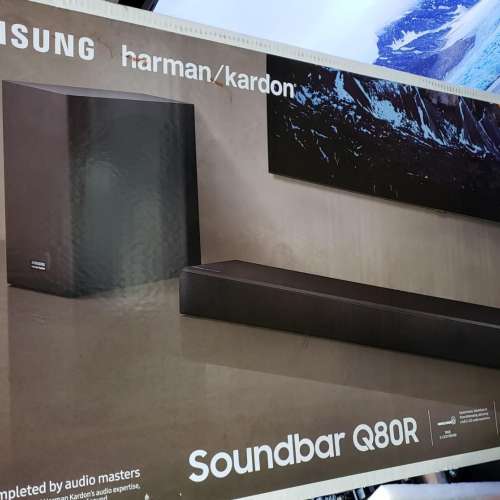 行貨Samsung HW-Q80R 4K DTS X Atmos 7.1.2 Sound Bar