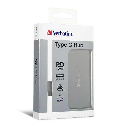 Verbatim USB-C Hub (with 100W PD)