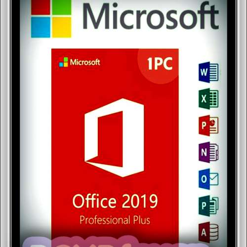 正版授權 終身使用 Microsoft Office 2019, 365, 2016  For  Win&Mac（包安裝）