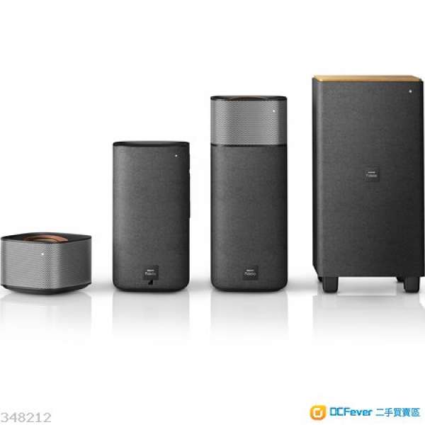 Philips Fidelio E5 Wireless Surround On  Demand Speakers CSS7235Y/12