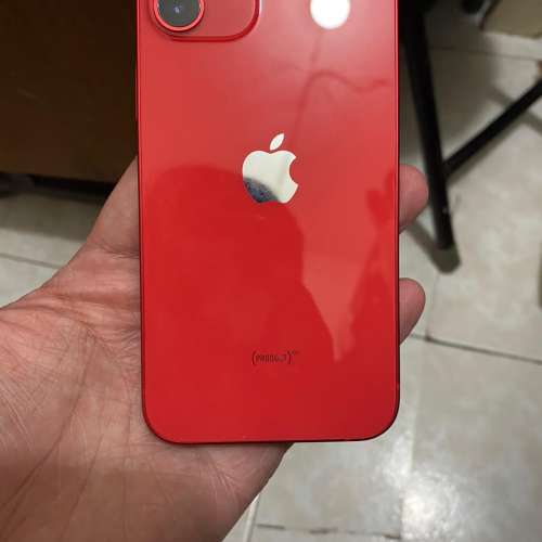 賤價出售 99% iPhone 12 mini 64GB 紅色 附送機殼， 香港行貨 自用超值！