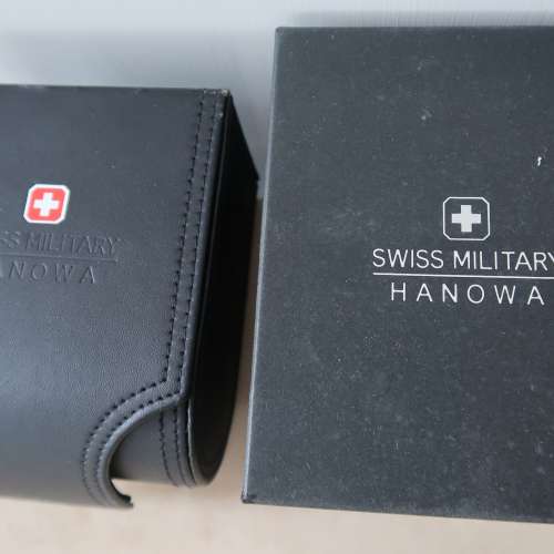 SWISS MILITARY HANOWA Men’s Watch 經典絕版收藏 瑞士男士腕錶 軍錶 手錶 鋼錶 石...