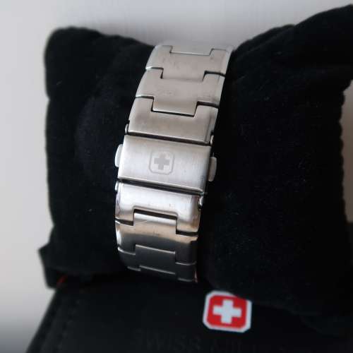 SWISS MILITARY HANOWA Men’s Watch 經典絕版收藏 瑞士男士腕錶 軍錶 手錶 鋼錶 石...