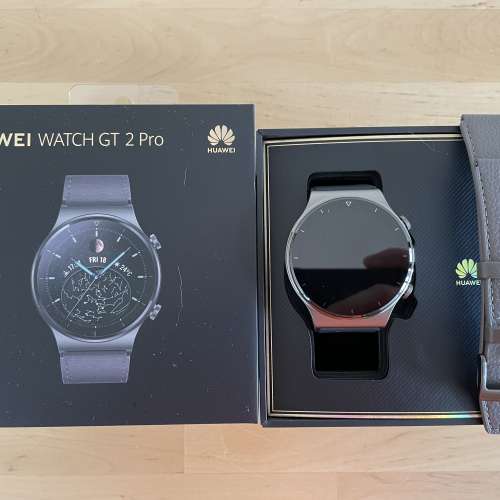 99% Huawei Watch GT 2 Pro 星雲灰皮帶版 $ 1900