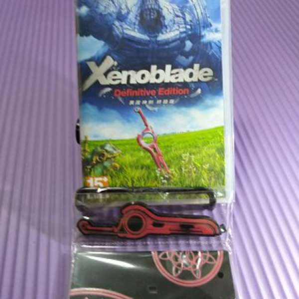 Switch Game 全新未開封 Xenoblade Definitive Edition 異國神劍終極版(中文版)連贈品