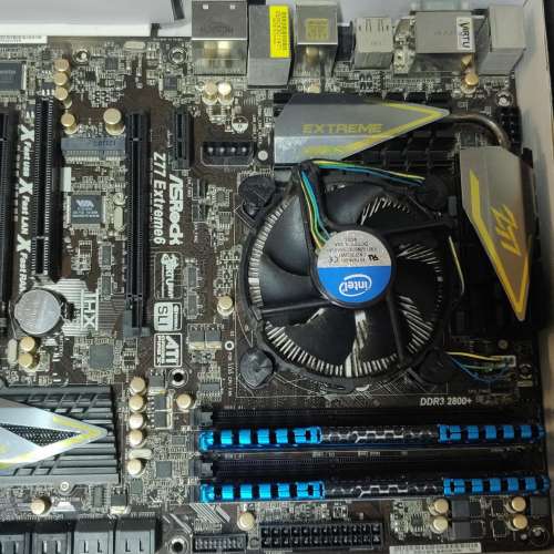 Asrock Z77 Extreme 6 + i5 3450 + 16G RAM (4*4GB)