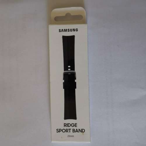 Samsung Galaxy Watch 3 Ridge Sport Band 20mm 三星運動原裝膠帶 (100%全近未拆未...