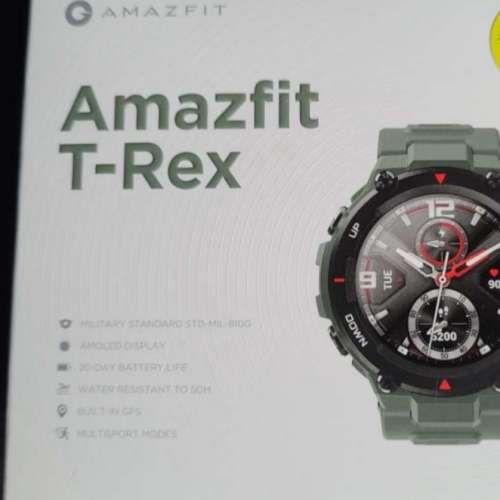 Amazfit t-rex trex 98%新 軍綠色 國際版 有保