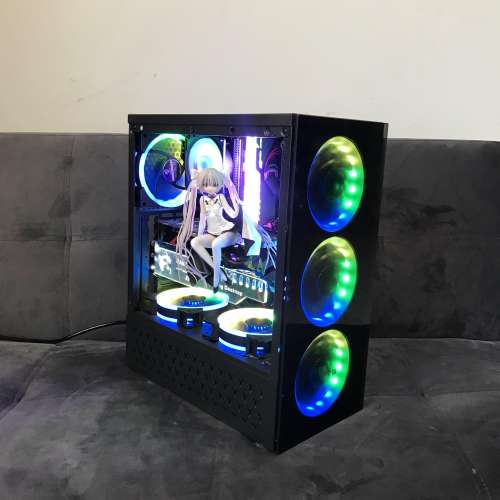 《打機必選》RGB 電競 一体水冷 Core i7-6700 處理器 Gaming Desktop，16GB DDR4 記...