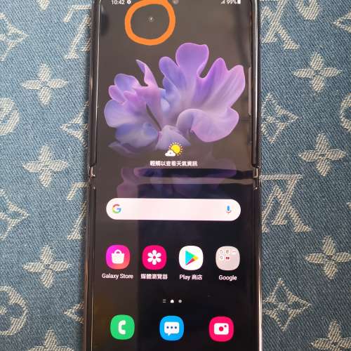 三星Samsung Galaxy Z Flip 8＋256GB 5G版雙卡esim 有光點 新淨