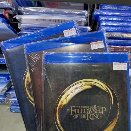 魔戒三部曲 3套齊全港行藍光Blu-Ray (只睇1次)