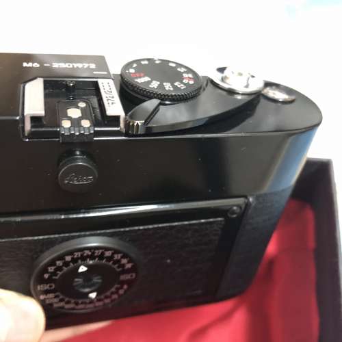 Leica m6 TTL Millennium (Black Paint)