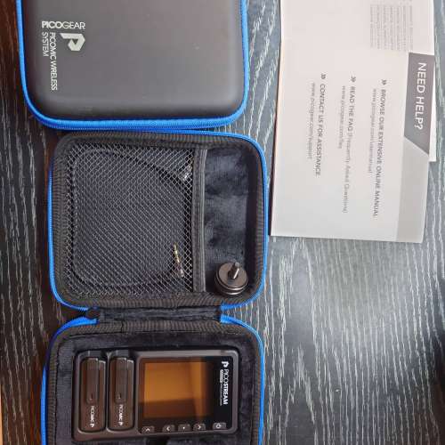 (極稀有) 全球最細 Pico Gear - Pico Mic 一開二無線咪 Microphones