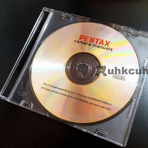 '賓得'機械單反維修 CD【 PENTAX Camera Manual 】Service Manual