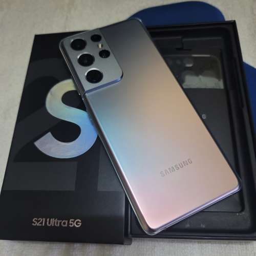 99.99% new Samsung S21 Ultra 12+256 銀色行貨