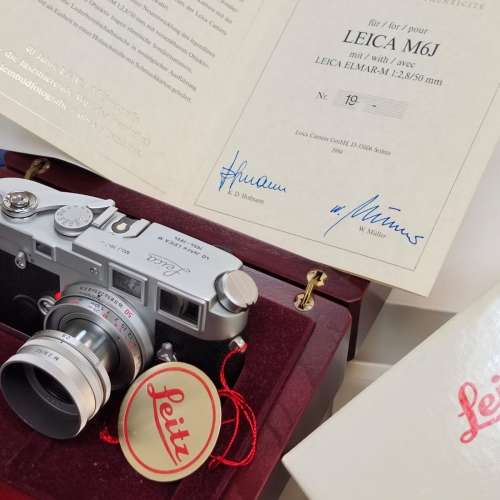 Leica M6J Set Silver Like New