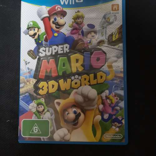 原裝Wii U 美版孖寶兄弟，有盒齊說明書。