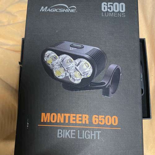 Monteer 6500 Lumens Bike Light 單車電燈 99%New