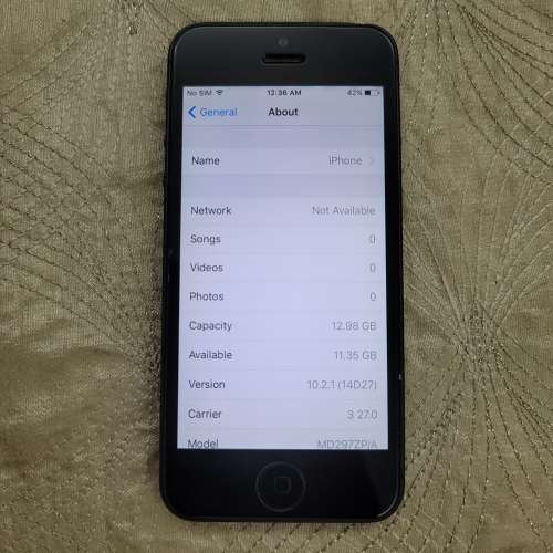 iPhone 5 16GB 黑色