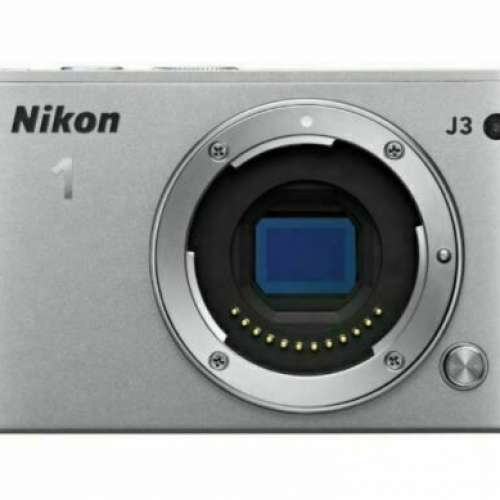 Nikon 1 J1 silver body