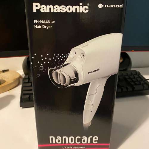 Panasonic 樂聲白金納米離子護髮風筒EH-NA46(白色) 二手或全新個人