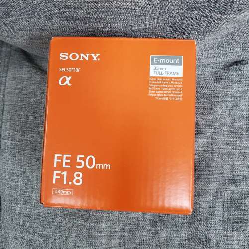 Sony SEL50F18F 50mm F1.8 大光圈抵玩鏡頭 for A73 a6400 a6500 a7r3 a7c