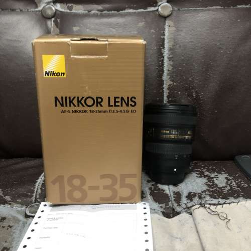 超平 極新淨 全套有盒 行貨 Nikon AFS 18-35 18-35mm 最新款