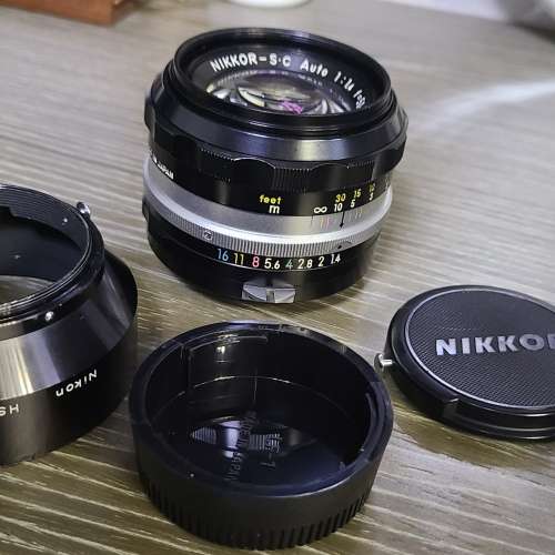 Nikon 50mm f/1.4 S.C (non-Ai)手動鏡頭