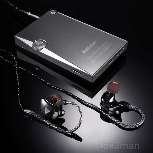 QKZ霆聲 VK1 Hi-Res 旗艦級可換線發燒同軸雙動圈耳機 黑色