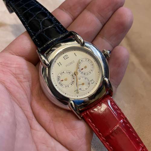 PIEREZ  925 silver watch  40mm case quartz