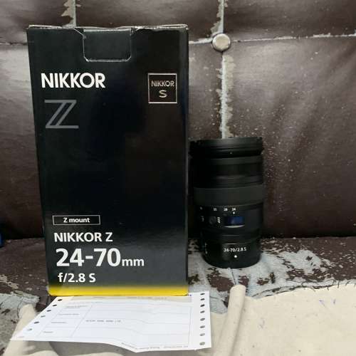 完美無瑕 全套有盒行貨 Nikon Z 24-70 24-70mm F2.8 VR S Z5 Z6 Z7 Uses