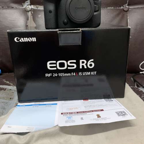 剛剛買 完美無瑕 全套有盒行貨保用 Canon R6 Body