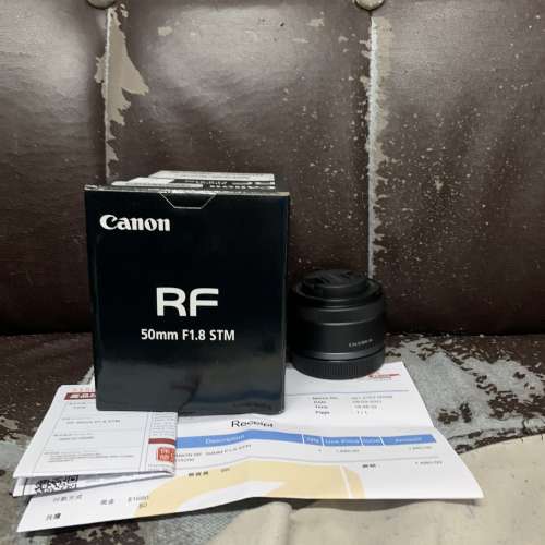 剛剛買咗一個月 完美無瑕 全套有盒行貨保用 Canon RF 50 50mm F1.8 STM Eos R RP R...