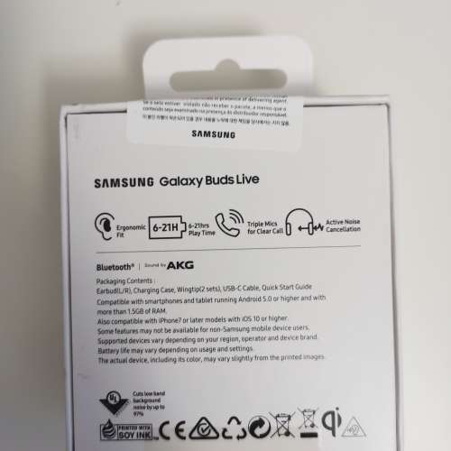 全新 三星 Samsung Galaxy Buds Live 藍牙耳機 TWS