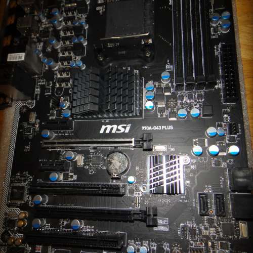 MSI 970A-G43 PLUS 主機版  ((內含正版Window10Pro)) Socket AM3+