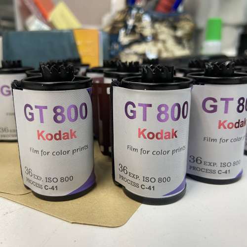 Kodak GT800/36 高iso 彩色菲林 2022/09到期  $90筒 $880/10筒