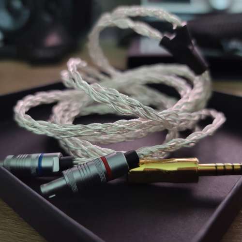 ALOaudio SXC8 headphone cable HD800s（SXC 8 Headphone Cable - ALO 