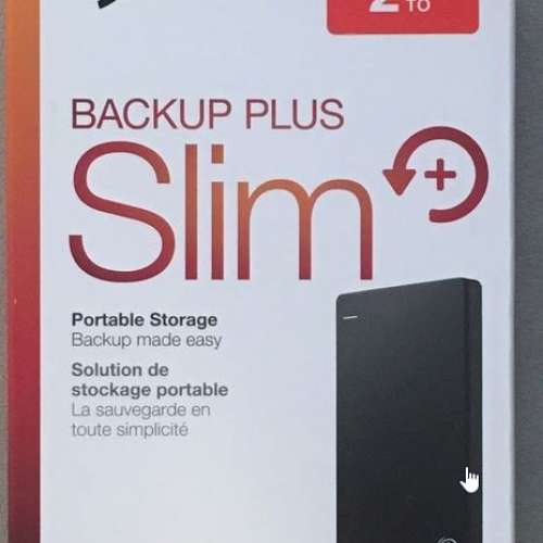 Seagate Backup Plus Slim 2TB 黑色