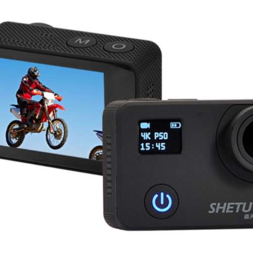 SHETU Action Cam 4K運動相機 防抖動防震功能