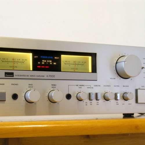 Sansui 合併擴音機 ，新淨，正宗日本山水